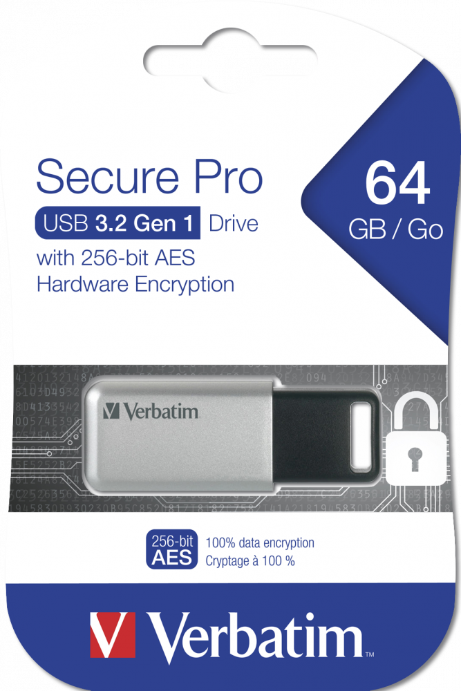 Memoria USB Secure Pro USB 3.2 Gen 1 - 64GB