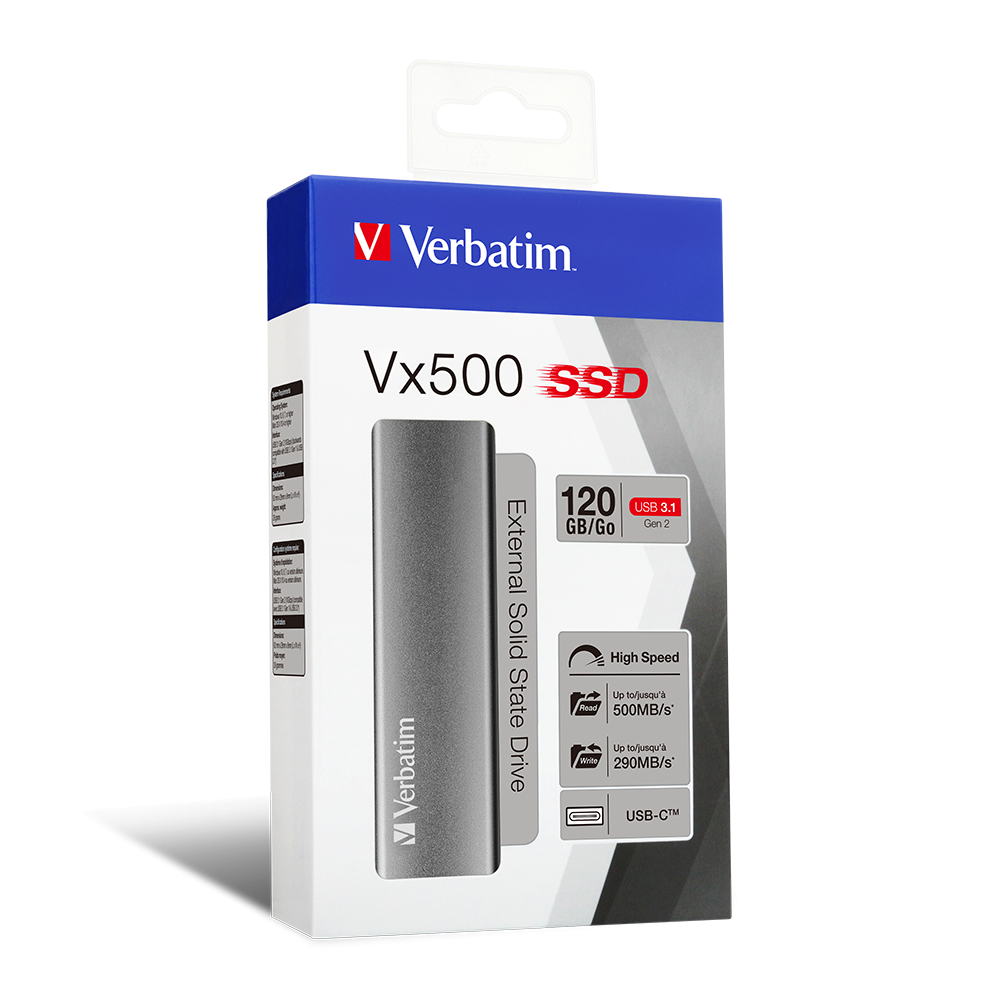 SSD esterno Vx500 USB 3.2 Gen 2 120 GB
