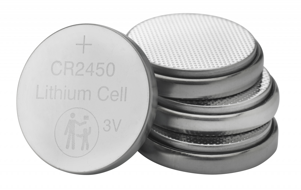 CR2450 Batteria al litio 3 V (confezione da 4)