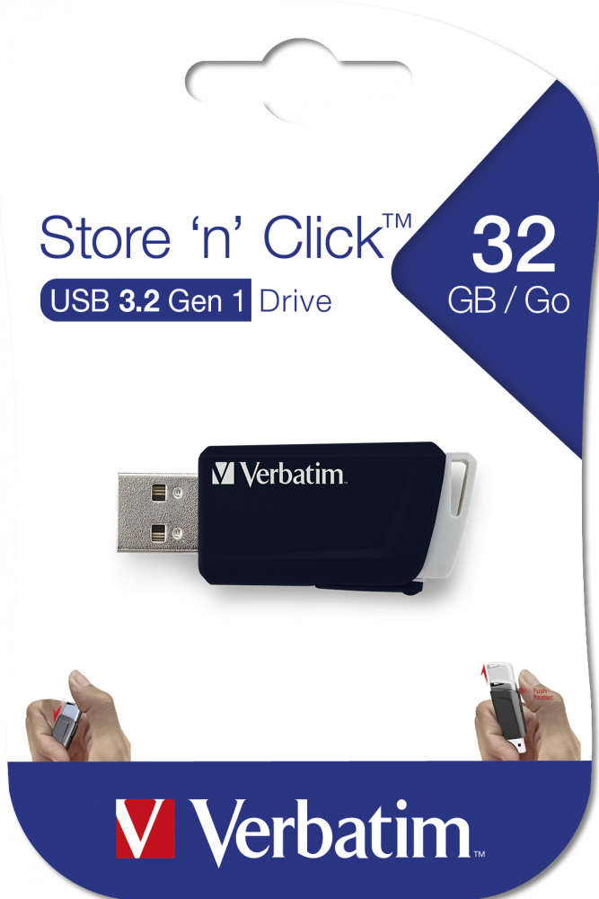 Chiavetta Store 'n' Click 32 GB, Nera