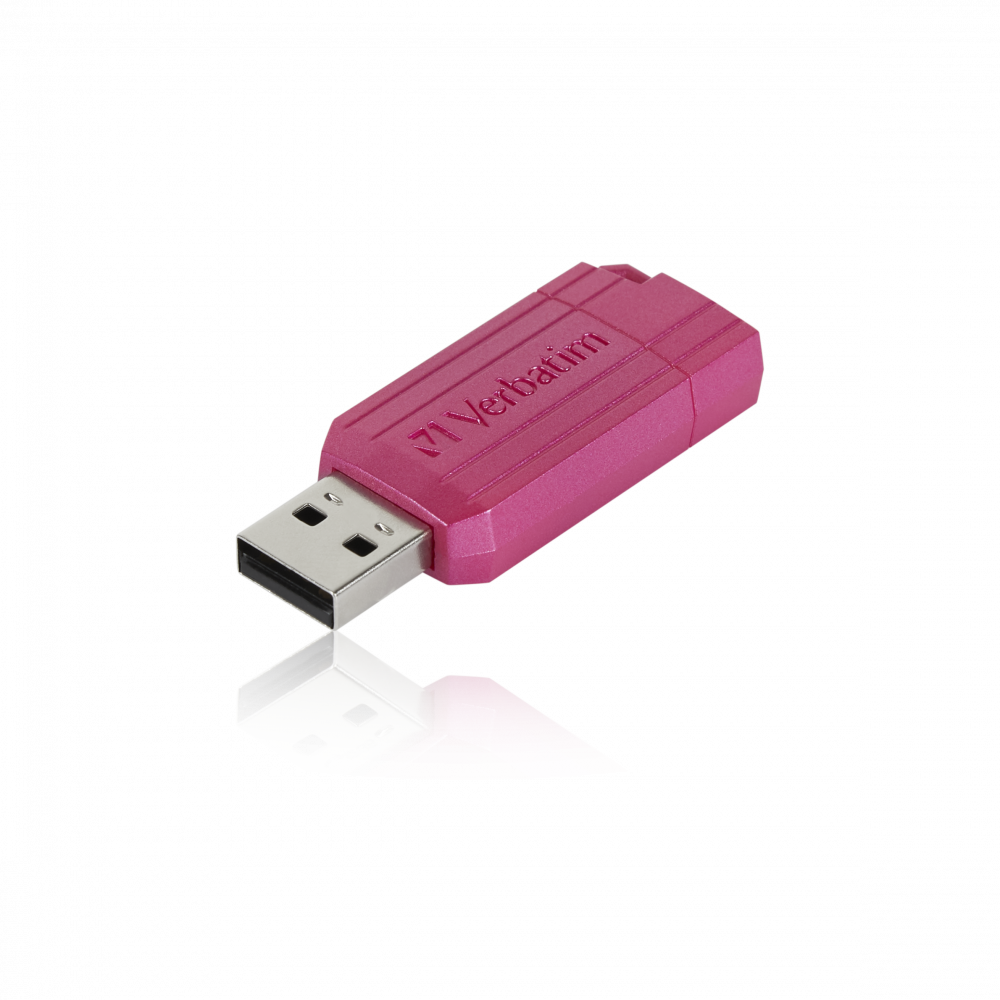 PinStripe Memoria USB 2.0 128 GB - Rosa intenso